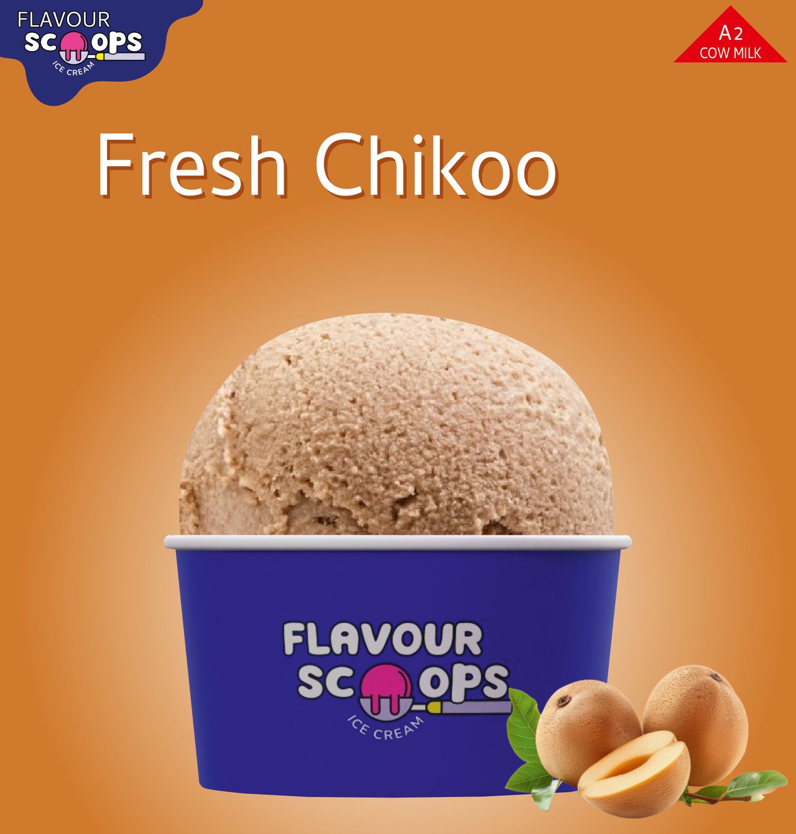 fresh chikoo